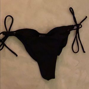 Black Brazilian cut bikini bottom by Venus size 8
